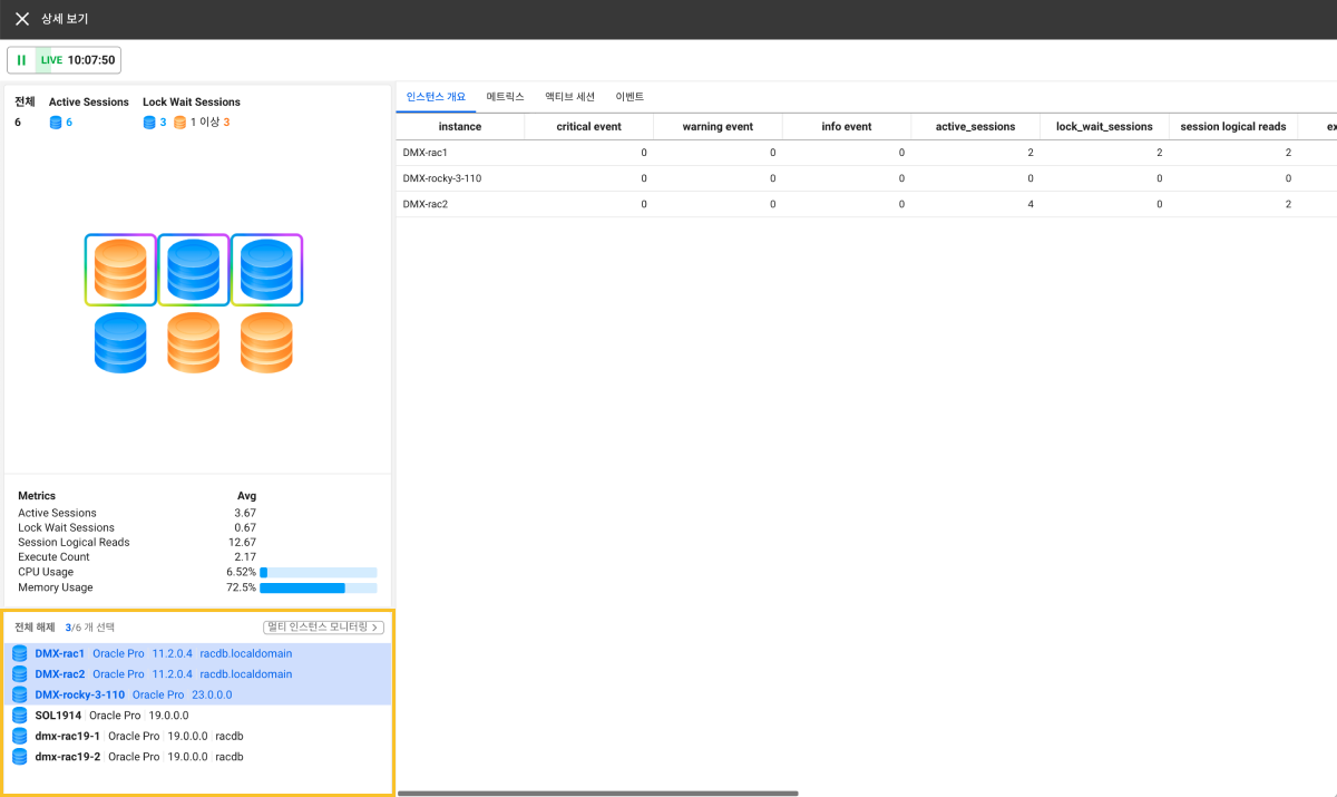 Instance Map Setting view detatiled page